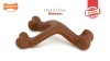 Show in main carousel: Nylabone Ergonomic Hold & Chew Wishbone Power Chew Durable Dog Toy Bison, Small slide 11 of 13
