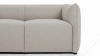 Casa - Casa Loveseat, Wheat Gray Cashmere Wool