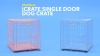 Show in main carousel: MidWest iCrate Single Door Collapsible Wire Dog Crate, Pink, 24 inch slide 10 of 12