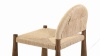 Toscanolla - Toscanolla Chair, Paper Cord and Walnut Stain