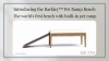 Show in main carousel: OIC Pet Barkley Cat & Dog Bench Ramp, Harvest slide 10 of 11