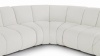 River - River Sectional, Large Left Corner, Pearl Boucle