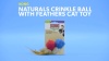 Show in main carousel: KONG Naturals Crinkle Ball with Feathers Cat Toy, Color Varies slide 6 of 7