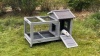Show in main carousel: Aivituvin 28.3-in Indoor & Outdoor Wheeled Rabbit Hutch  slide 8 of 9