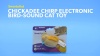Show in main carousel: SmartyKat Chickadee Chirp Electronic Bird-Sound Cat Toy slide 8 of 9