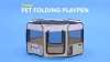 Show in main carousel: Zampa Pet Folding Soft-sided Dog & Cat Playpen, Blue, Large slide 6 of 7