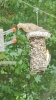 Show in main carousel: Sea Stones Feast Lifetime Seed Cylinder Hanging Stainless Steel Songbird Feeder, Natural slide 8 of 8