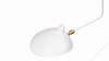 Mouille - Mouille Three Arm Ceiling Light, Small, White