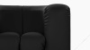 Seb - Seb Lounge Chair, Black Vegan Leather