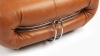 Soriana - Soriana Ottoman, Brown Premium Leather