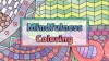 Mindfulness Coloring - Letter and Number Pennant Banners
