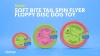 Show in main carousel: Booda Soft Bite Tail Spin Flyer Flying Disc Dog Toy, Color Varies, Large slide 7 of 8