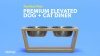 Show in main carousel: Pawfect Pets Premium Non-Skid Elevated Dog & Cat Bowl, 6-cup slide 10 of 11