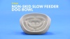 Show in main carousel: Frisco Non-Skid Slow Feeder Dog & Small Pet Bowl, Black, Medium: 4 cup slide 7 of 8