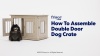 Show in main carousel: Frisco Double Door Wood & Metal Furniture Style Dog Crate, Espresso, Medium, 1 count slide 8 of 9