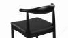 Elbow - Elbow Counter Stool, Black, Wide Version