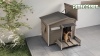 Show in main carousel: Petscosset Outdoor Dog House with Porch & Window, 40.6 x 34.8 x 38.8-in slide 9 of 11