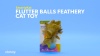 Show in main carousel: SmartyKat Flutter Balls Feathery Cat Toy slide 8 of 9