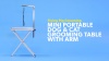Show in main carousel: Flying Pig Grooming Mini Portable Dog & Cat Grooming Table with Arm, Black slide 5 of 6