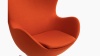 Arne - Arne Chair, Burnt Orange Wool