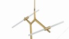 Sierra - Sierra Medio Chandelier, Gold