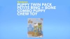 Show in main carousel: Nylabone Just for Puppies Teething Chew Ring Flavor Medley & Chicken Dog Bone, X-Small, 2 count slide 10 of 13