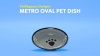 Show in main carousel: PetRageous Designs Metro Oval Ceramic Dog & Cat Dish, 1-cup slide 7 of 8