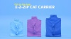 Show in main carousel: Cat-in-the-bag E-Z-Zip Cat Carrier Bag, Lavender, Large slide 10 of 12