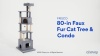 Show in main carousel: Frisco 80-in Faux Fur Cat Tree & Condo, Cream slide 6 of 7