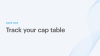 Cap table management 1