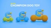 Show in main carousel: JW Pet Chompion Dog Toy, Color Varies, Heavyweight slide 8 of 9