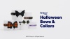 Show in main carousel: Frisco Halloween Ghost Cat Collar, 8 to 12-in neck, 3/8-in wide slide 5 of 6
