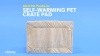 Show in main carousel: K&H Pet Products Self-Warming Dog Crate Pad, Tan, 14 x 22 in slide 10 of 12
