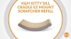 Show in main carousel: K&H Pet Products EZ Mount Window Kitty Sill Cradle Scratcher Refill, Tan slide 8 of 10