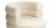 Lana - Lana Chair, White Sherpa