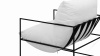 Hudson - Hudson Lounge Chair, Snow White Linen