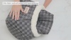 Show in main carousel: Armarkat Cuddle Cave Dog & Cat Bed, Blue Checkered slide 10 of 11