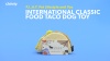Show in main carousel: P.L.A.Y. Pet Lifestyle and You International Classic Food Taco Squeaky Plush Dog Toy slide 6 of 7