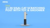 Show in main carousel: Frisco 21-in Sisal Cat Scratching Post with Toy & Groomer, Gray, 1 count slide 7 of 8