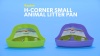Show in main carousel: Kaytee H-Corner Small Animal Litter Pan, 13.75-in slide 6 of 7