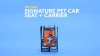 Show in main carousel: Pet Gear Signature Dog & Cat Car Seat & Carrier Bag, Aqua slide 7 of 8