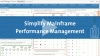 Simplify Mainframe Performance Management