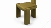 Vesper - Vesper Side Chair, Olive Gold Velvet