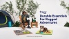 Show in main carousel: Frisco Silicone Collapsible Travel Bowl with Carabiner, Gray, Medium: 3 cup slide 7 of 8