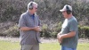 Discussing appendix carry with Jeff Street at the shooting range