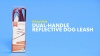 Show in main carousel: Prima Pets Dual-Handle Reflective Dog Leash, Medium, 4-ft, Black slide 9 of 10