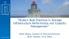 Modern Best Practices in Storage Infrastructure Performance and Capacity Management