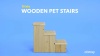 Show in main carousel: TRIXIE Wooden Cat & Dog Stairs, Natural slide 9 of 10