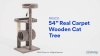 Show in main carousel: Frisco 54-in Real Carpet Cat Tree with Tunnel and Square Perches, Gray slide 5 of 6