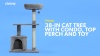 Show in main carousel: Frisco 38-in Cat Tree with Condo, Top Perch and Toy,, Charcoal slide 6 of 7